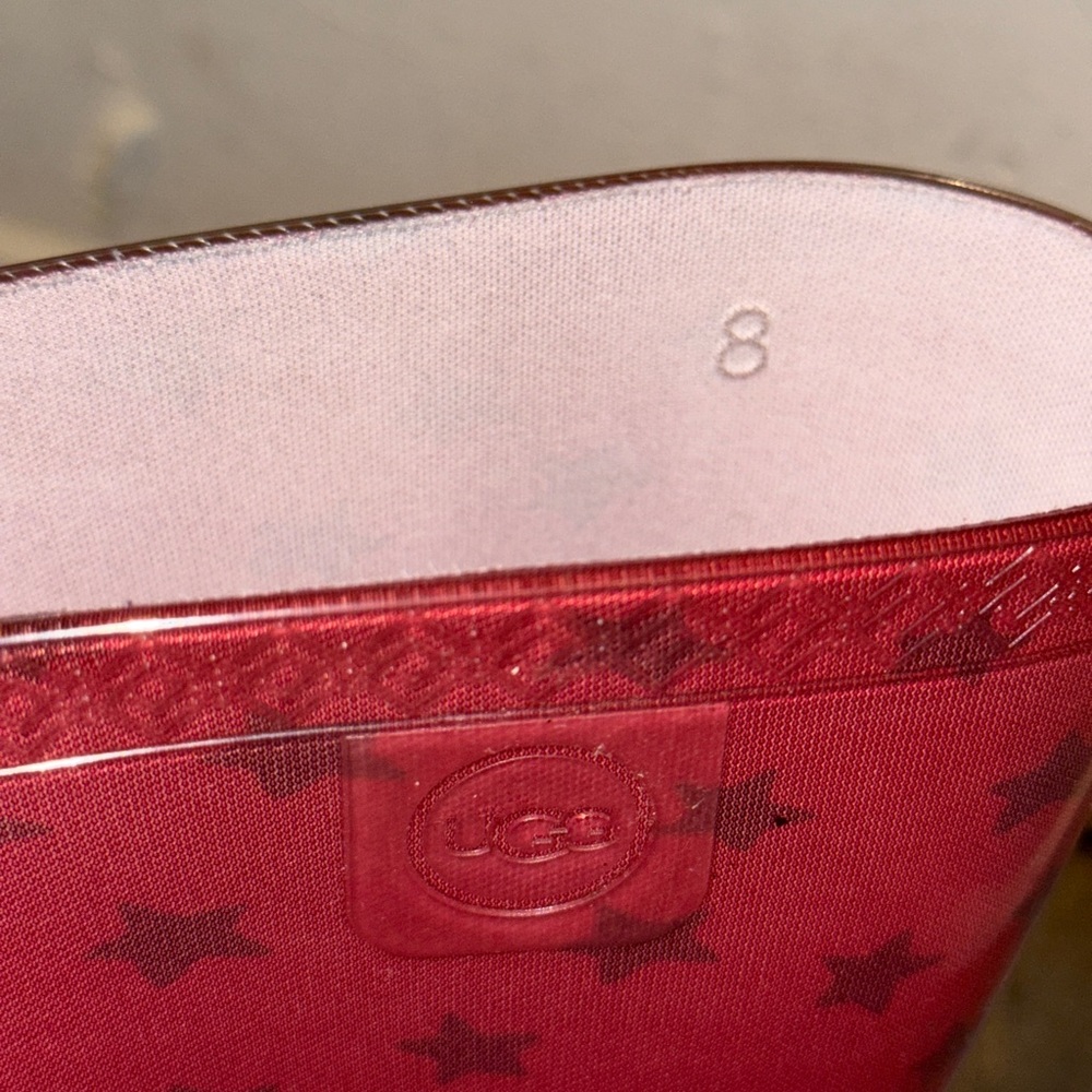 UGG Red Star Pattern Rain Boots - image 6